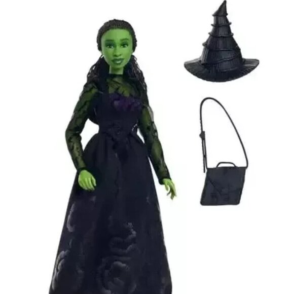 Mattel Wicked Movie Elphaba Witch Doll - RARE URL Misprint Website Recall - Picture 3 of 16